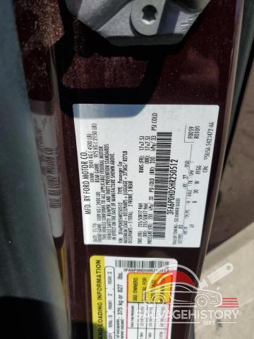 3FA6P0HD5HR250512 2017 FORD FUSION photo no. 12