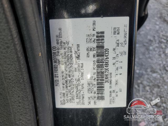 3LNHL2JC4BR764320 2011 LINCOLN MKZ photo no. 12