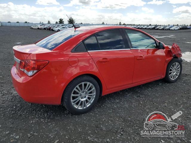 1G1PH5SB3E7285268 2014 CHEVROLET CRUZE photo no. 3