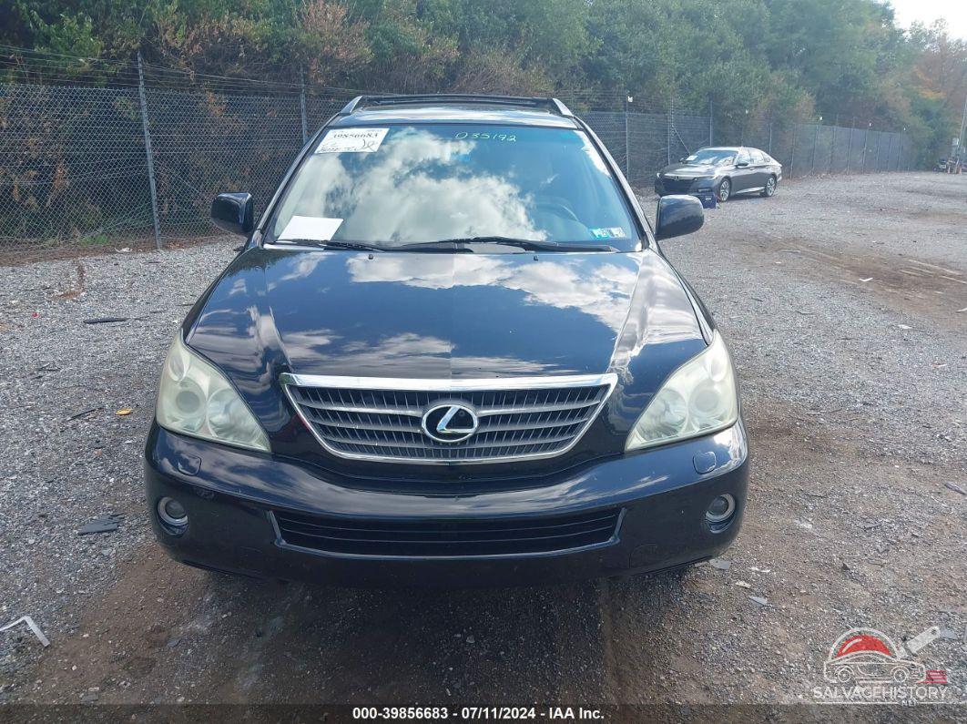 JTJHW31U760035192 2006 LEXUS RX 400H photo no. 6