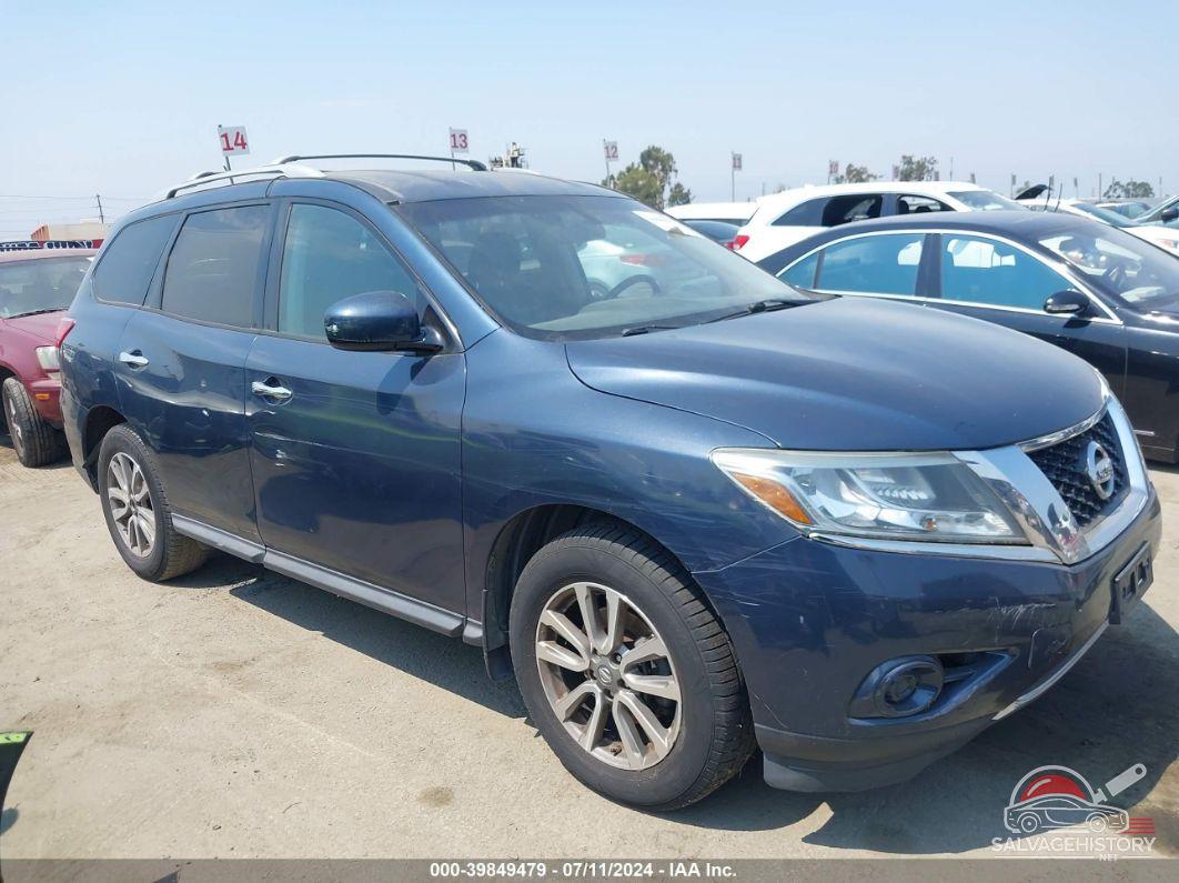 5N1AR2MN0DC683328 2013 NISSAN PATHFINDER photo no. 1