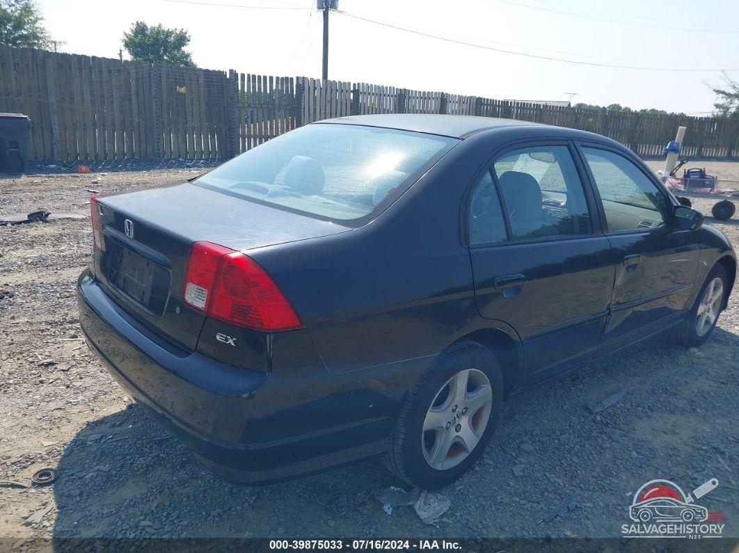 2HGES26744H507504 2004 HONDA CIVIC photo no. 4