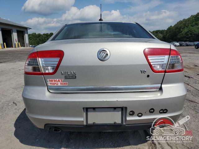 3MEHM08128R619407 2008 MERCURY MILAN photo no. 6