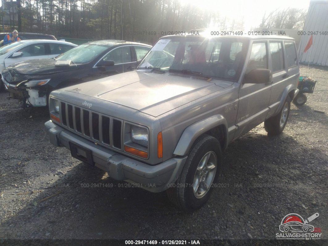 1J4FT48S21L606005 2001 JEEP CHEROKEE photo no. 2