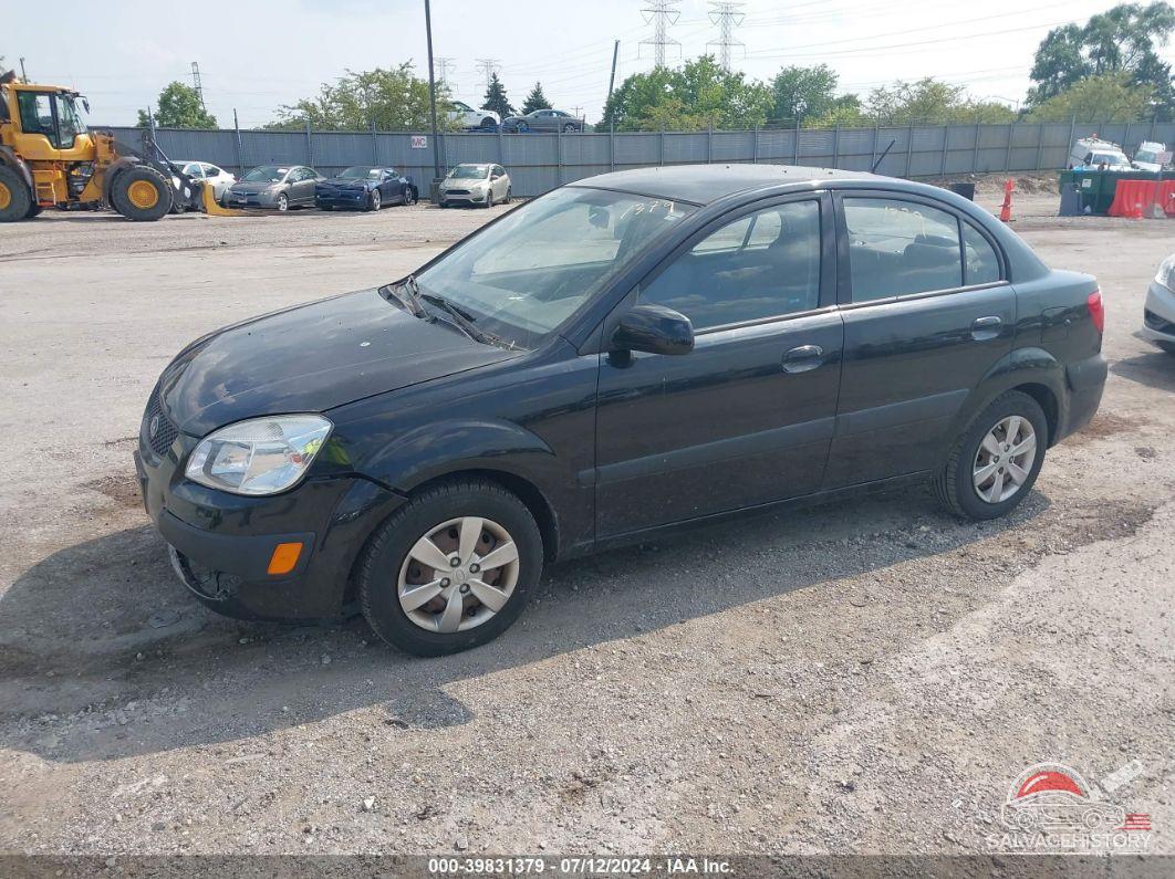 KNADE223296550376 2009 KIA RIO photo no. 2