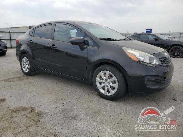 KNADM4A37D6231550 2013 KIA RIO photo no. 4