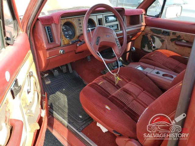 1FMCU14S4FUD40784 1985 FORD BRONCO photo no. 8