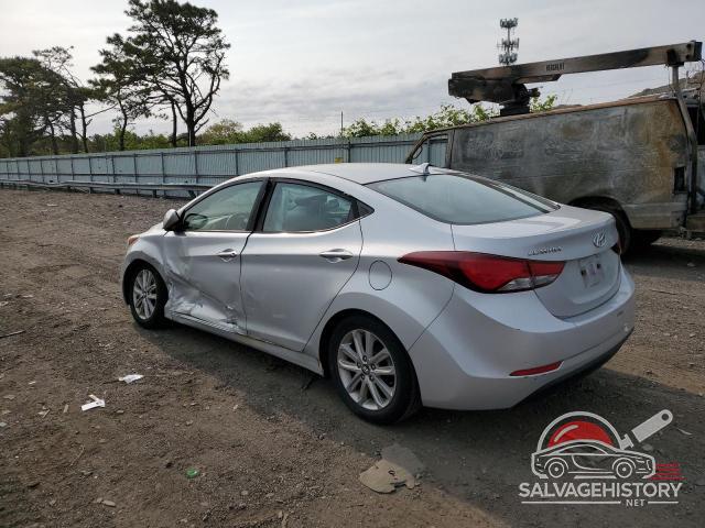 KMHDH4AEXEU120265 2014 HYUNDAI ELANTRA photo no. 2