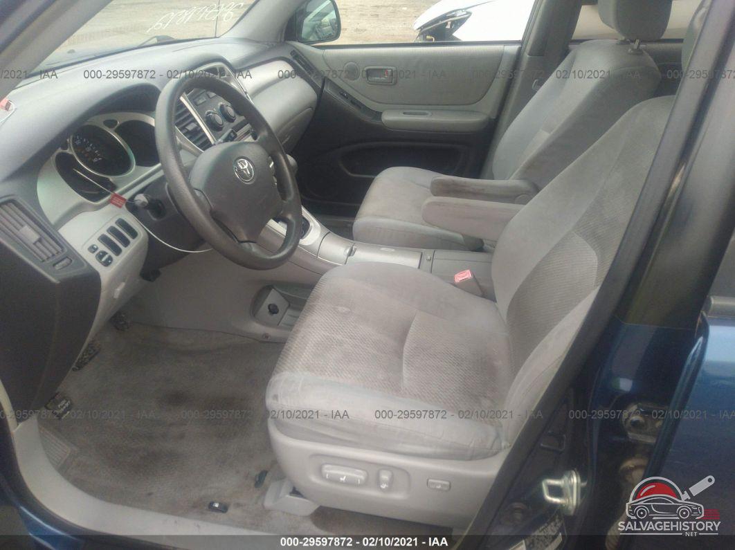 JTEGD21A050121958 2005 TOYOTA HIGHLANDER photo no. 5