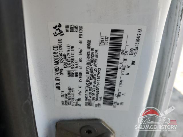 NM0GE9F76F1197913 2015 FORD TRANSIT photo no. 13