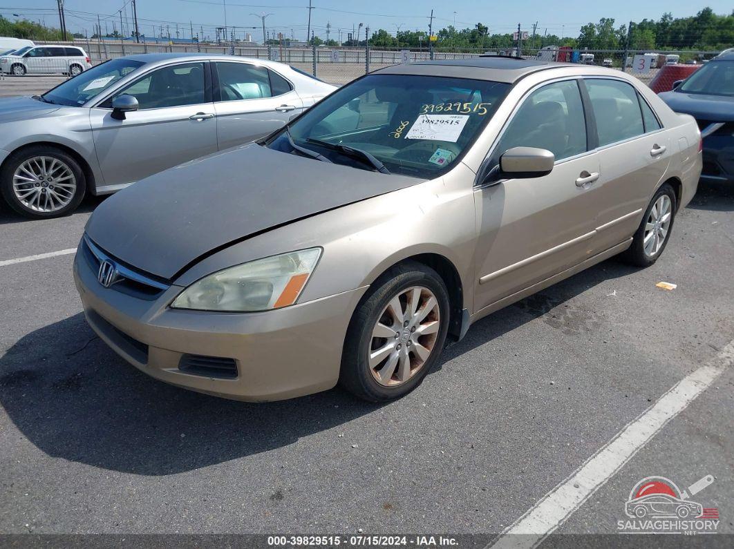 1HGCM66546A047740 2006 HONDA ACCORD photo no. 2