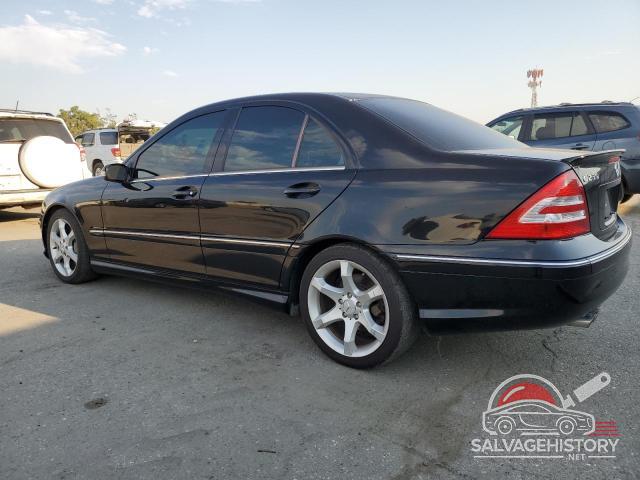 WDBRF52H77F926651 2007 MERCEDES-BENZ C-CLASS photo no. 2