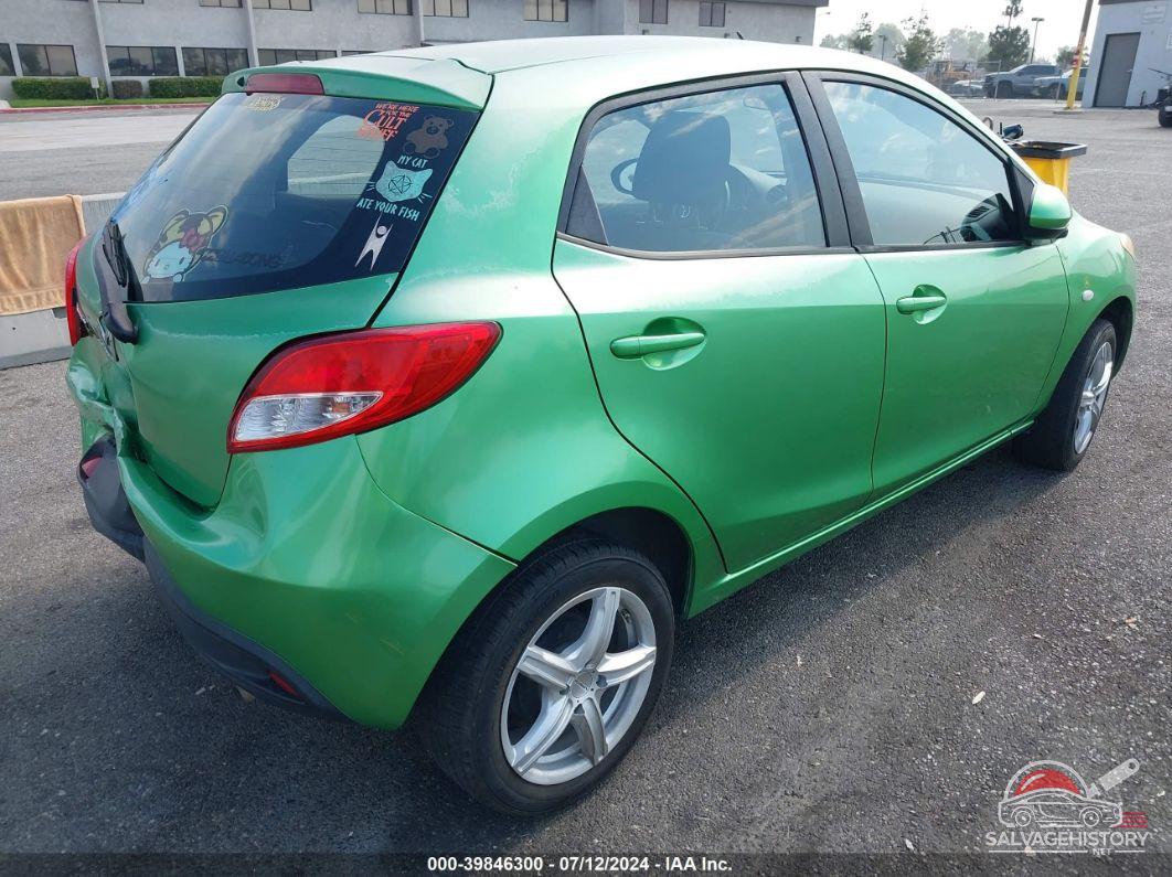 JM1DE1HZ4B0102450 2011 MAZDA MAZDA2 photo no. 4