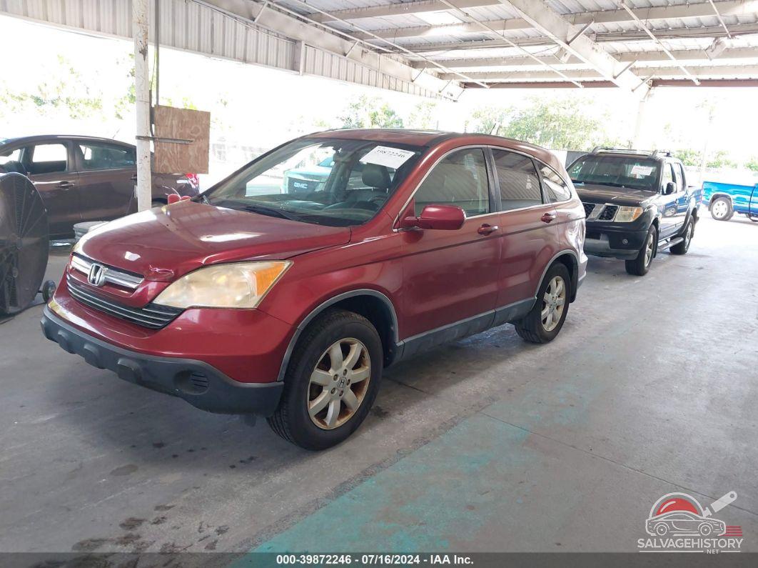 JHLRE38737C017740 2007 HONDA CR-V photo no. 2