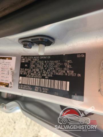 JTEBU14R160093403 2006 TOYOTA 4RUNNER photo no. 13