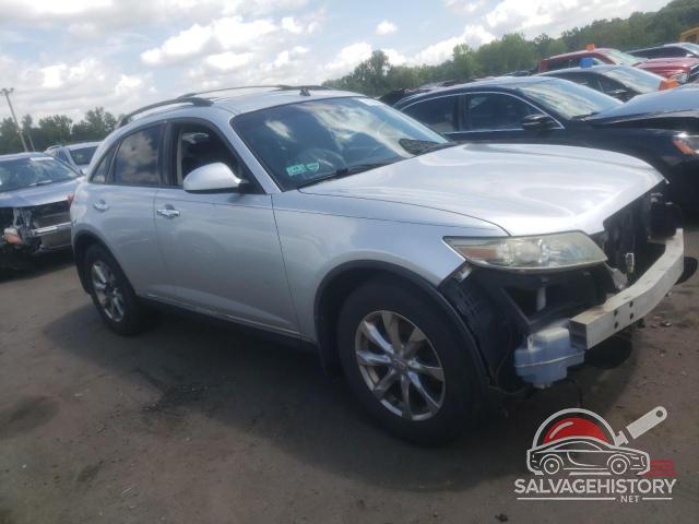 JNRAS08W07X205083 2007 INFINITI FX35 photo no. 4