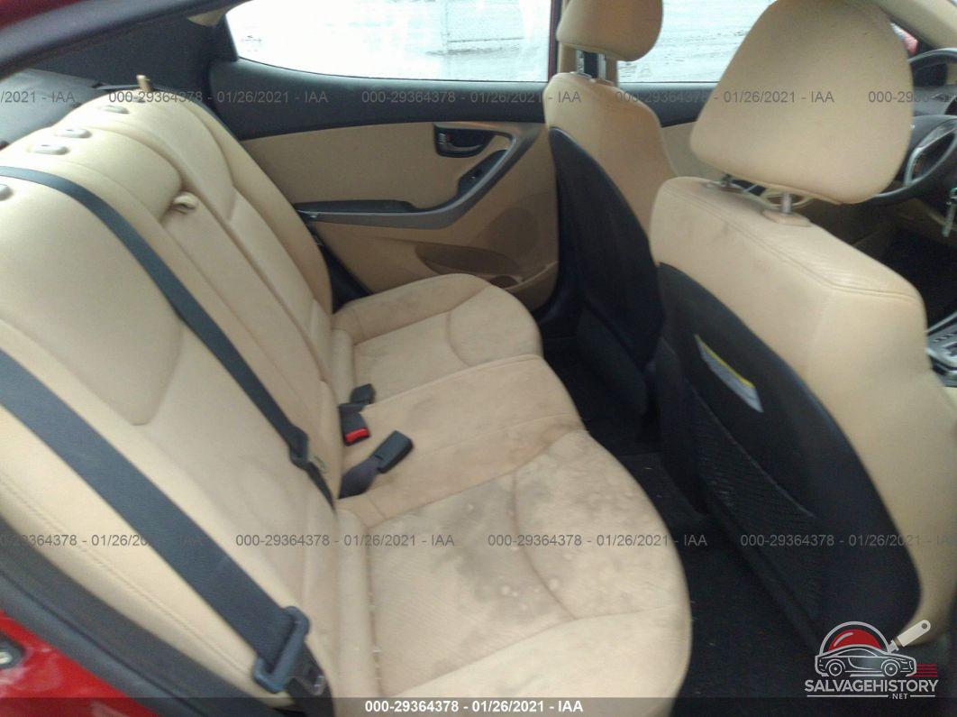 KMHDH4AE2DU936899 2013 HYUNDAI ELANTRA photo no. 8
