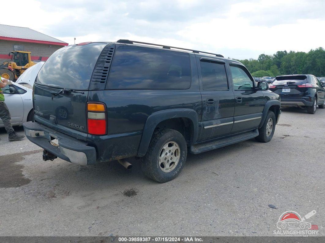 3GNFK16T64G271956 2004 CHEVROLET SUBURBAN 1500 photo no. 4