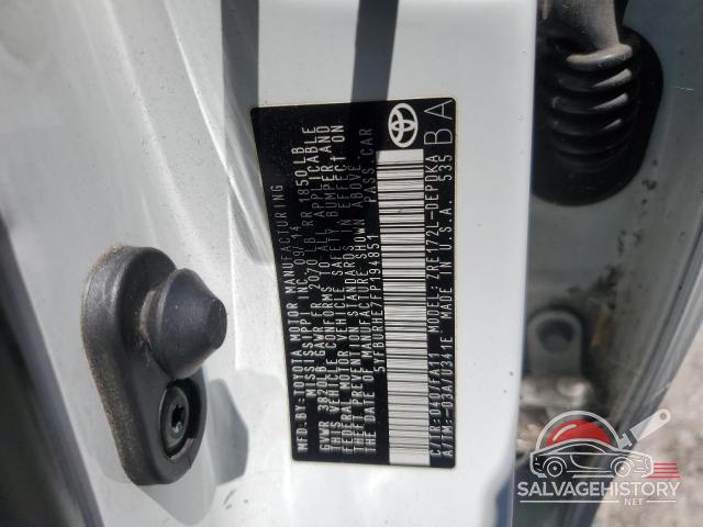 5YFBURHE7FP194851 2015 TOYOTA COROLLA photo no. 12
