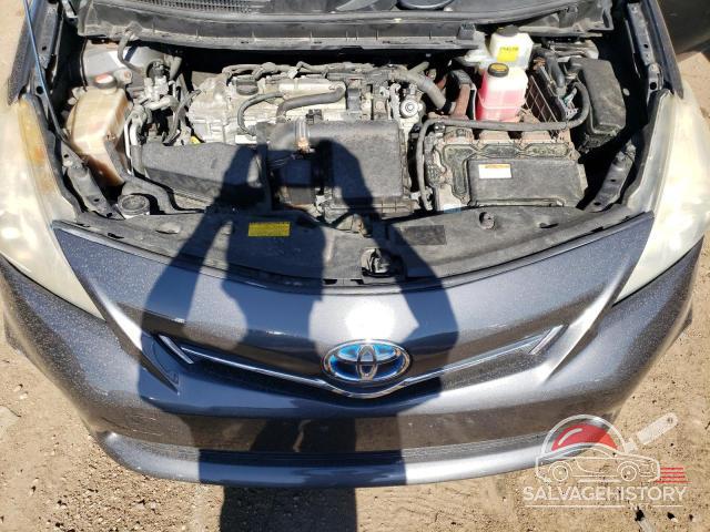 JTDZN3EU0E3292180 2014 TOYOTA PRIUS photo no. 11