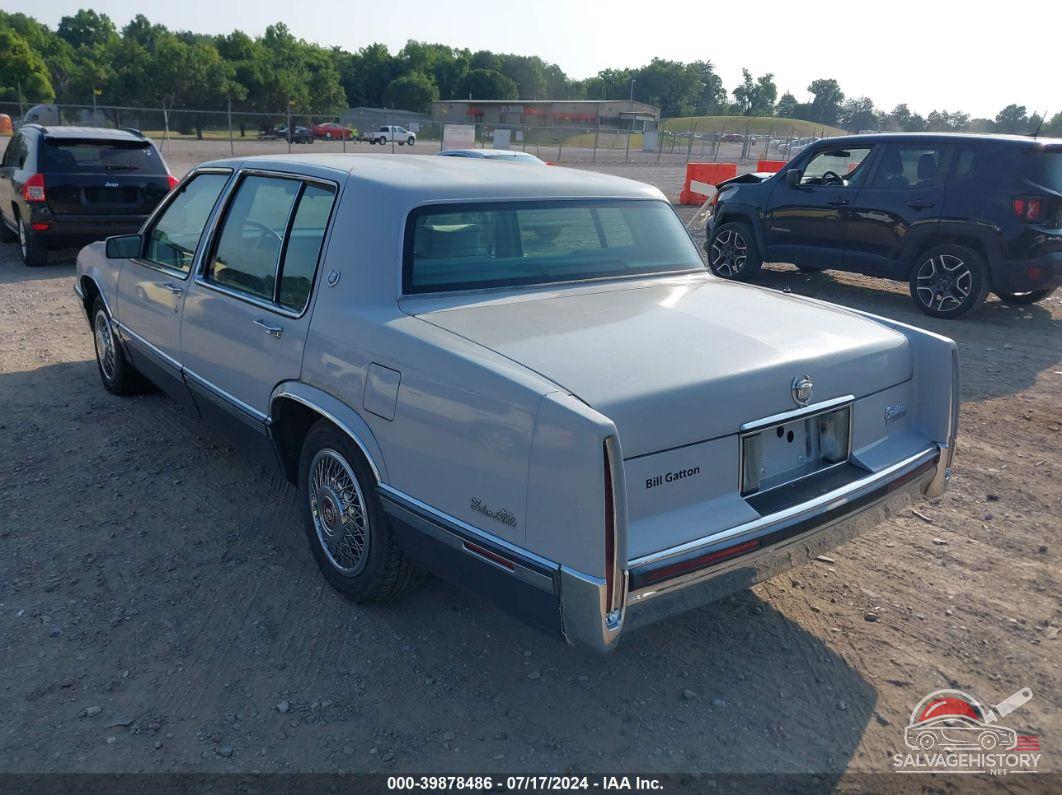 1G6CD53B2M4344460 1991 CADILLAC DEVILLE photo no. 3