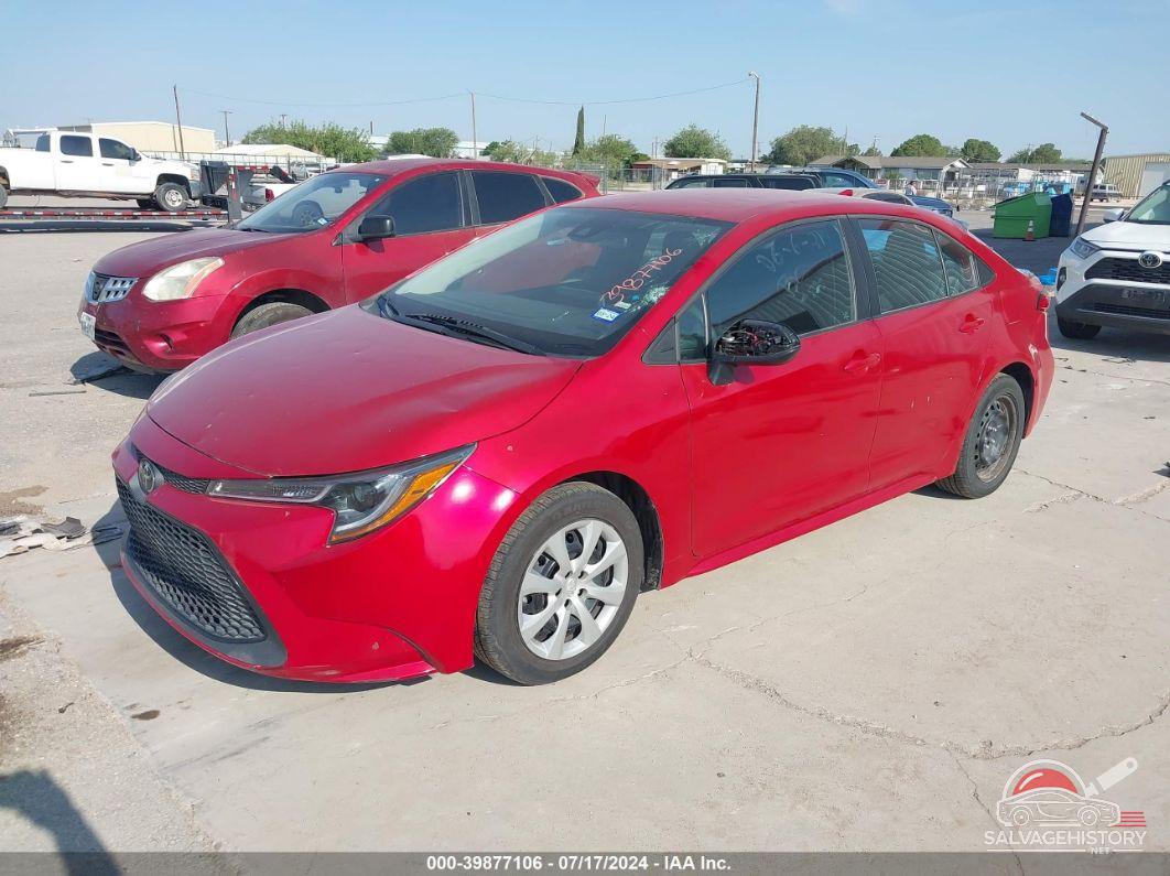 5YFEPMAE5MP259128 2021 TOYOTA COROLLA photo no. 2