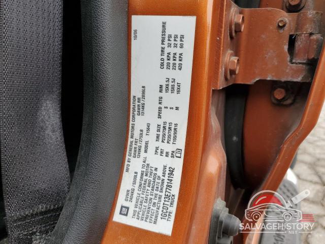 1GCDT13E778141942 2007 CHEVROLET COLORADO photo no. 12