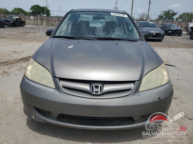 1HGES16375L006165 2005 HONDA CIVIC photo no. 5