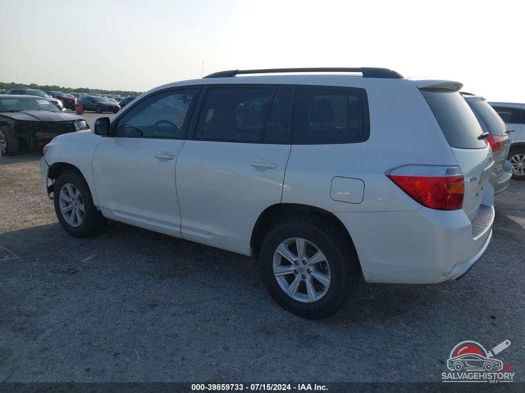 JTEES41A992119080 2009 TOYOTA HIGHLANDER photo no. 3