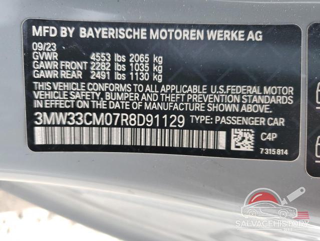 3MW33CM07R8D91129 2024 BMW 2 SERIES photo no. 12