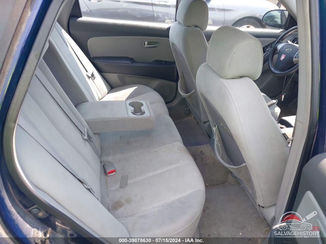 KMHDU46D17U038374 2007 HYUNDAI ELANTRA photo no. 8