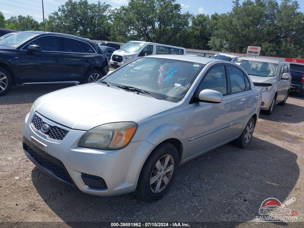 KNADH4A38B6930221 2011 KIA RIO photo no. 2