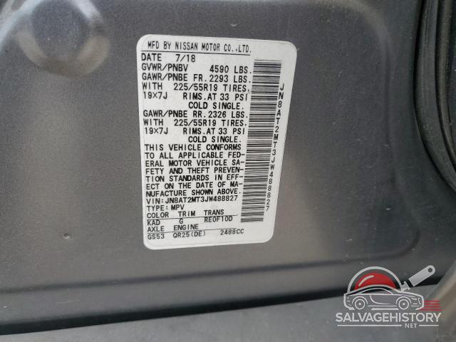 JN8AT2MT3JW488827 2018 NISSAN ROGUE photo no. 13