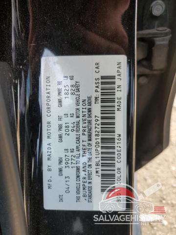 JM1BL1UP0D1827297 2013 MAZDA 3 photo no. 12