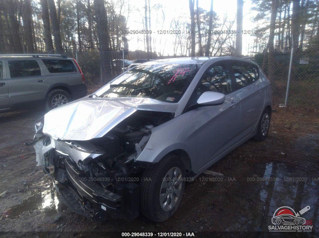 KMHCT5AE4HU320224 2017 HYUNDAI ACCENT photo no. 2