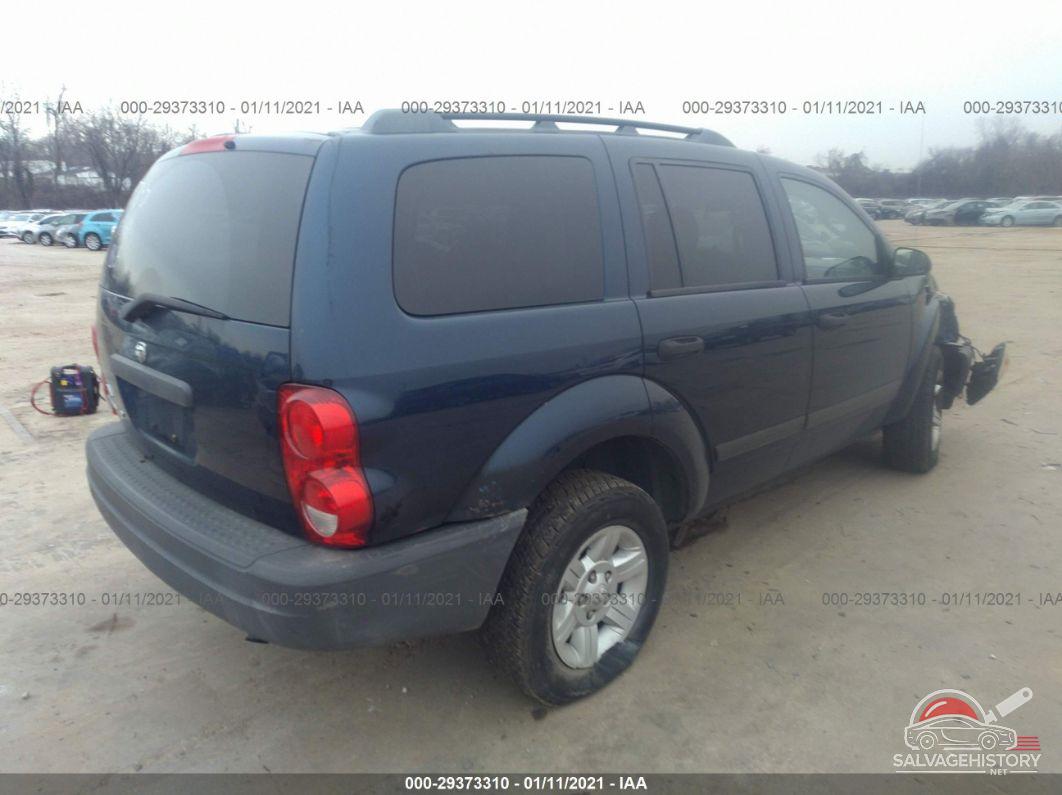 1D4HD38KX5F585658 2005 DODGE DURANGO photo no. 4