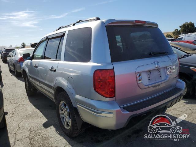 2HKYF18565H523203 2005 HONDA PILOT photo no. 2