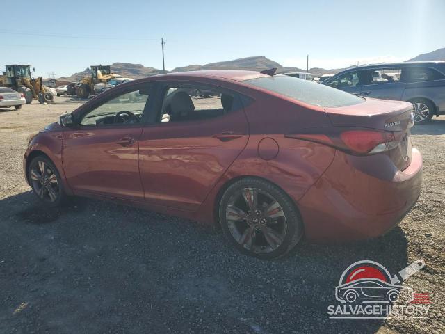 5NPDH4AE9GH761618 2016 HYUNDAI ELANTRA photo no. 2