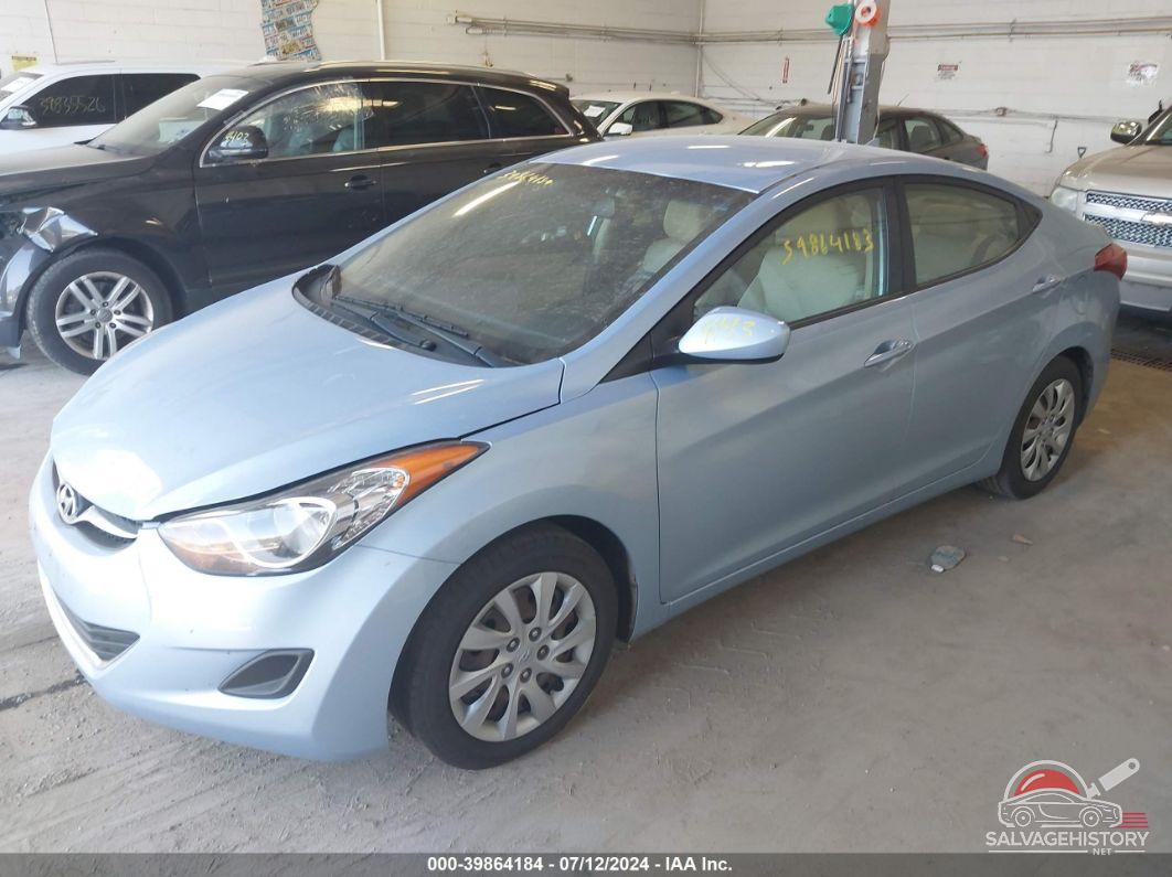 KMHDH4AE0CU281902 2012 HYUNDAI ELANTRA photo no. 2