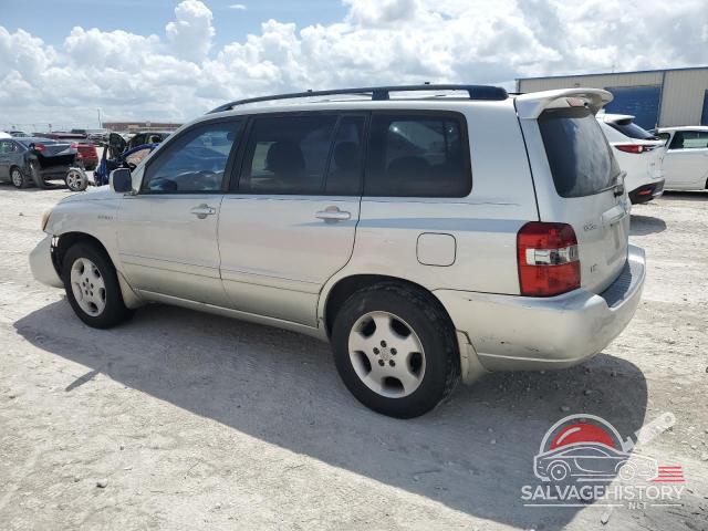 JTEDP21A740025057 2004 TOYOTA HIGHLANDER photo no. 2