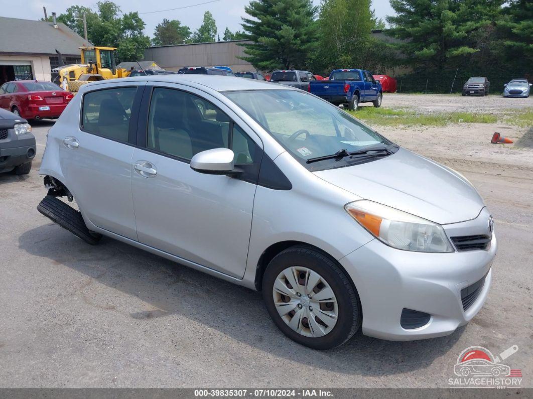 JTDKTUD32CD520029 2012 TOYOTA YARIS photo no. 4