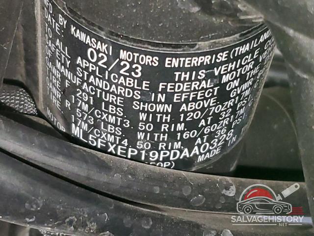 ML5EXEP19PDAA0328 2023 KAWASAKI EX650 P photo no. 9