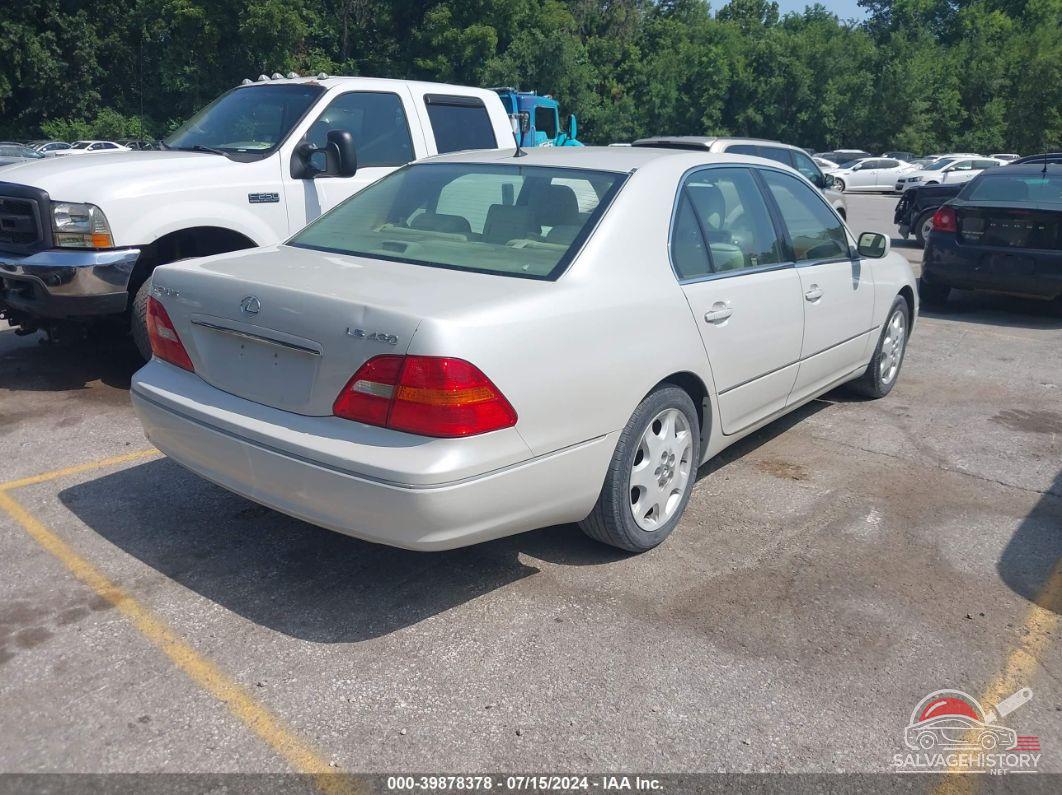 JTHBN30F810011733 2001 LEXUS LS 430 photo no. 4