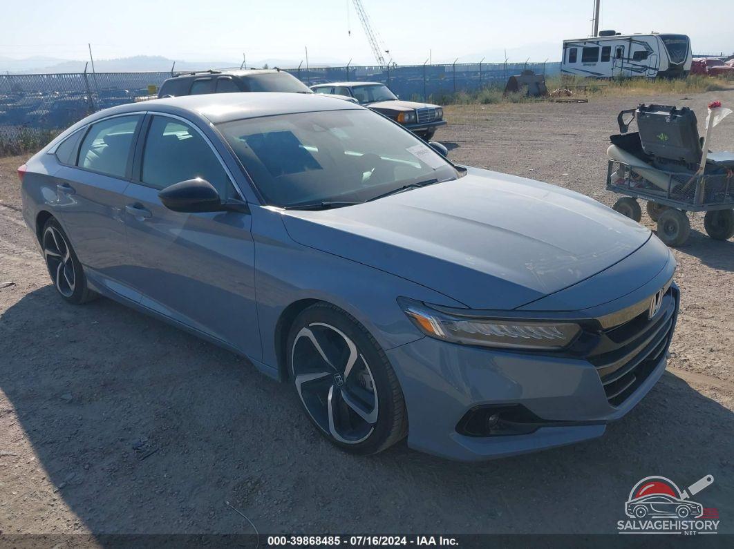 1HGCV1F34MA100240 2021 HONDA ACCORD photo no. 3