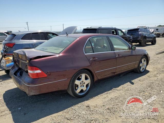JTHBN36F755001498 2005 LEXUS LS430 photo no. 3