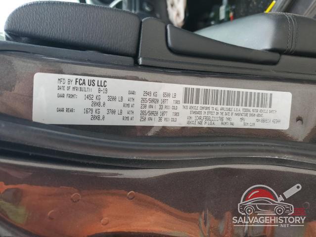 1C4RJFBG6LC111706 2020 JEEP GRAND CHER photo no. 14