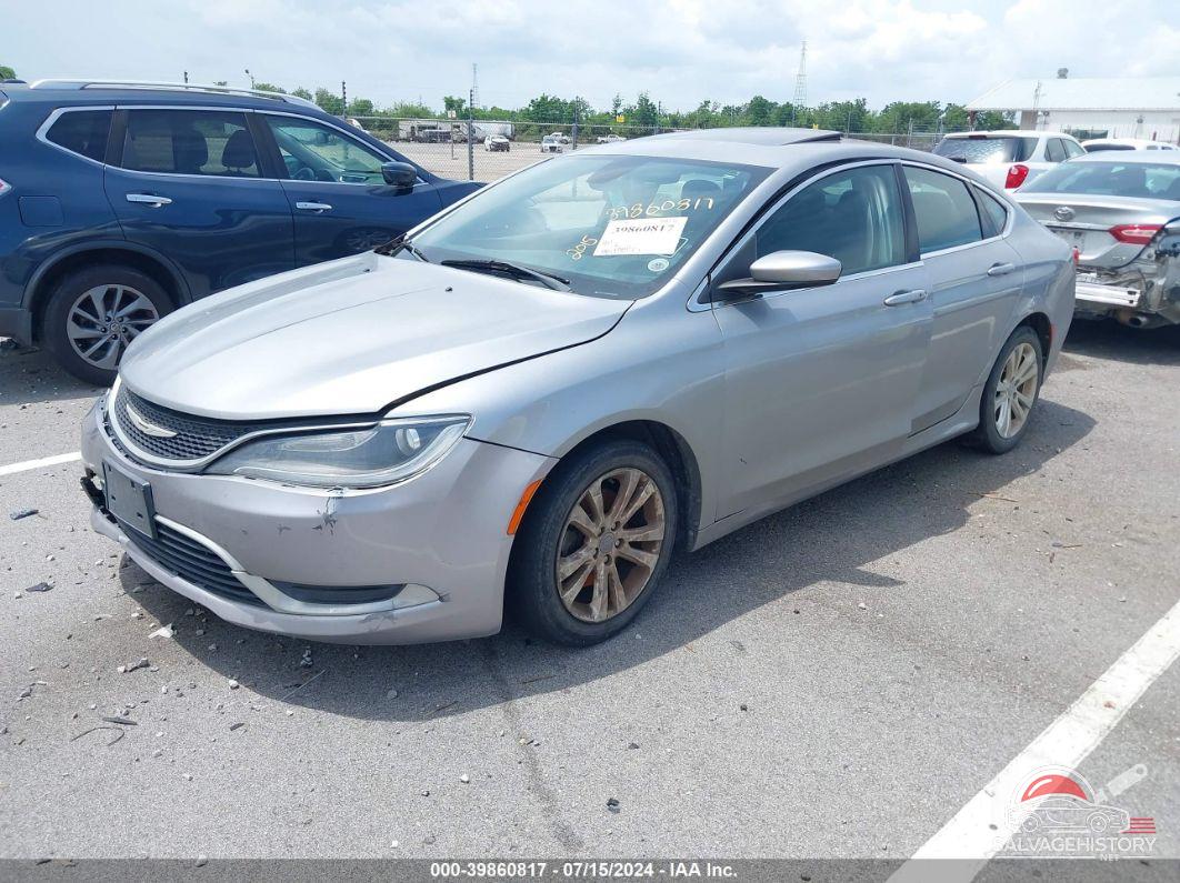 1C3CCCAB6FN632927 2015 CHRYSLER 200 photo no. 2