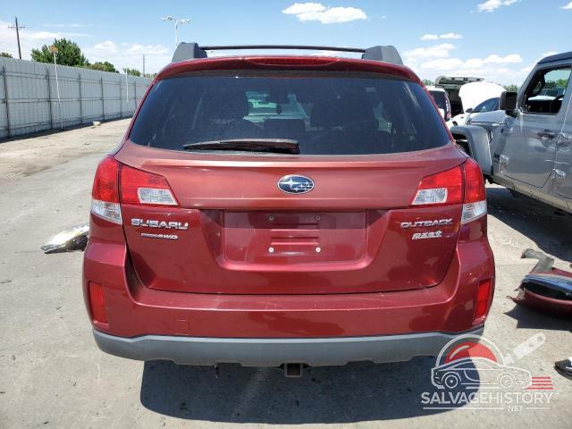4S4BRBCC6C3287844 2012 SUBARU OUTBACK photo no. 6