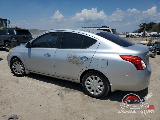 3N1CN7AP6CL921474 2012 NISSAN VERSA photo no. 2