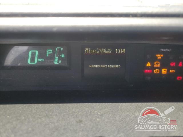 JTDKDTB36C1512916 2012 TOYOTA PRIUS photo no. 9
